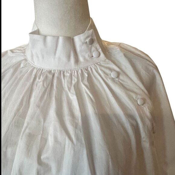 NWT Harshmans white Bianca blouse woman's size small - Picture 9 of 16